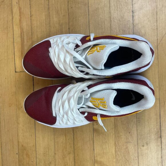 Nike Kyrie 1 Low Basketball Shoes Maroon/Red Size 13 - Picture 8 of 10